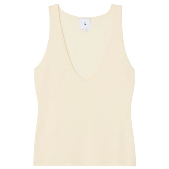 GWYN G. Label Goop Paloma Cashmere Tank Top $425 EUC S - Picture 8 of 8